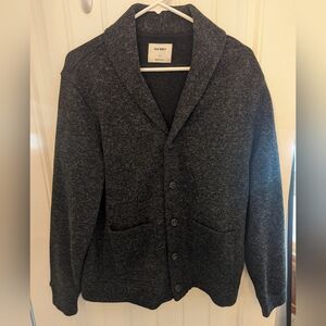 Dark Gray/Black Cardigan